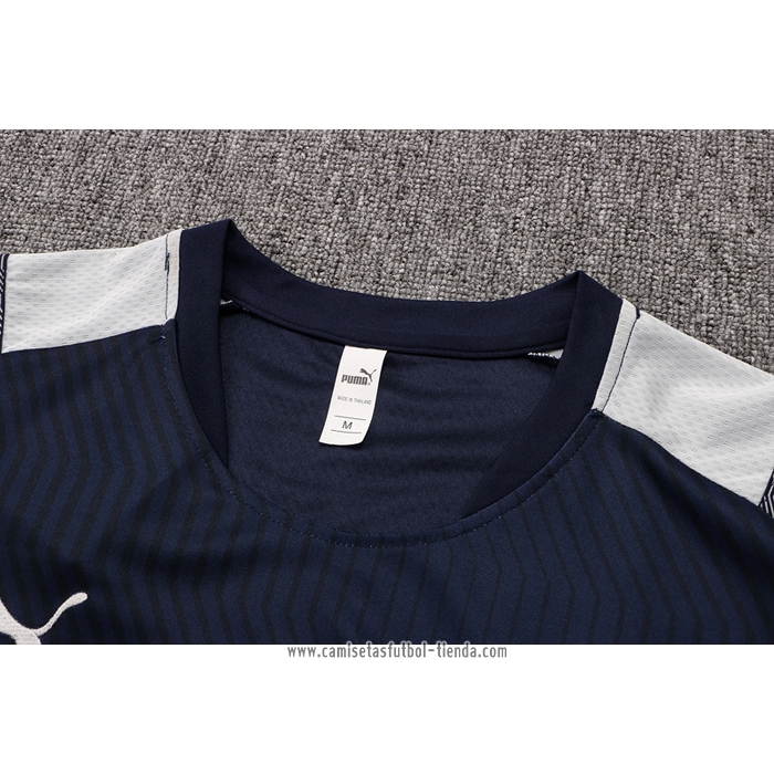 Chandal del Manchester City 2021 2022 Manga Corta Azul